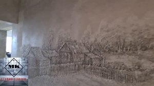 Уникальное панно на стену! Что только не делают своими руками декоративщики из штукатурки!