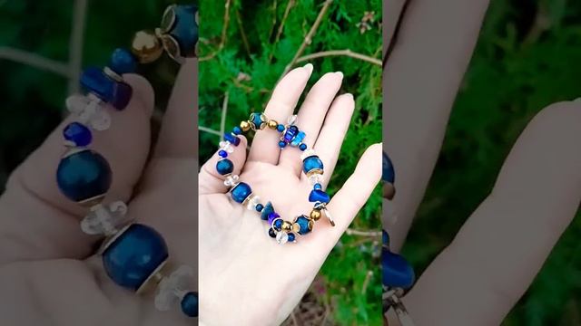 Браслет из натурального камня "Интуиция и яснознание"