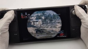 Steam Deck Gameplay - Metal Gear Solid 5: The Phantom Pain - SteamOS