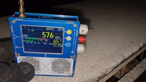 576 кгц. BNR Horizont. Прием на улице. Телескоп + усилитель LNA