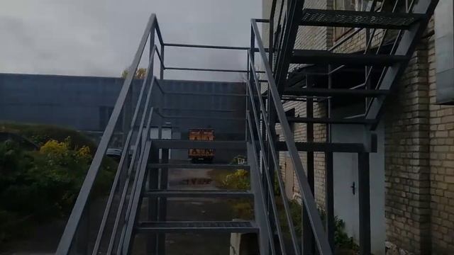 Металлическая маршевая лестница смотреть онлайн