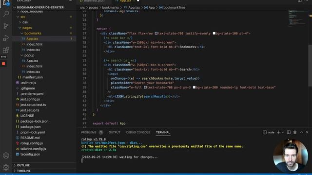 How to create a bookmarks override page - Chrome Extension смотреть онлайн