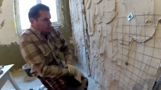 Нужна диагональ в старом доме ? Штукатурка зала на глину смотреть онлайн