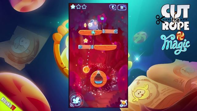 Cut The Rope: Magic 3-5 Magic Forest Walkthrough (3 Stars) смотреть онлайн