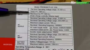 NS 1200VA 1000W MPPT Solar Inverter Review In Urdu/Hindi