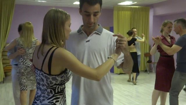 Практика танго в школе TangoCity 26.07.15 #1