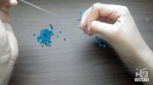 Делаем двойной браслет з бисера