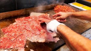 Американская еда - ЛУЧШИЙ ФИЛЛИ ЧИЗ СТЕЙК в Чикаго! Monti's Cheesesteaks.