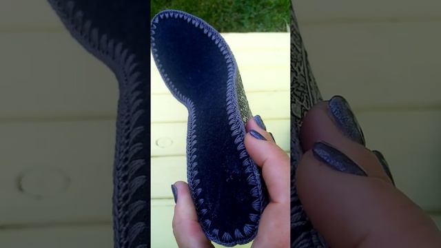 Как восстановить старую обувь своими руками/ Обувь вязаная крючком смотреть онлайн