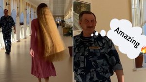 People look at RAPUNZEL