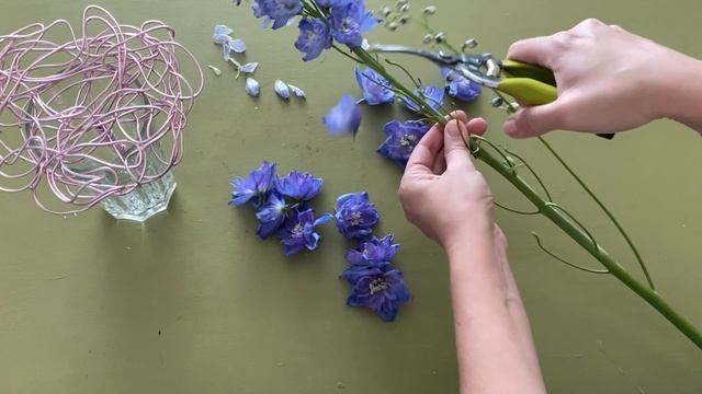 Клеевая техника во флористике // glue technique