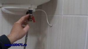 Как слить воду с водонагревателя, бойлера
