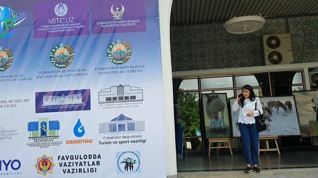 Uzbekistan Tashkent  МЕЖДУНАРОДНЫЙ ФЕСТИВАЛЬ ИЗОБРАЗИТЕЛЬНОГО И ПРИКЛАДНОГО ИСКУССТВА