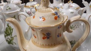 секонд-хенд Германия блошиный рынок обзор находок фарфоровые изделия