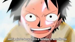 One piece - Luffy vs. Blueno