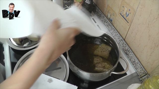 Варено копчёное сало | Горячее копчение в домашних условиях