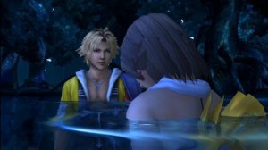 ЛЮБОВЬ ВО ВСЕ ВРЕМЕНА Final Fantasy X HD Remaster - Tidus and Yuna - Kissing Scene