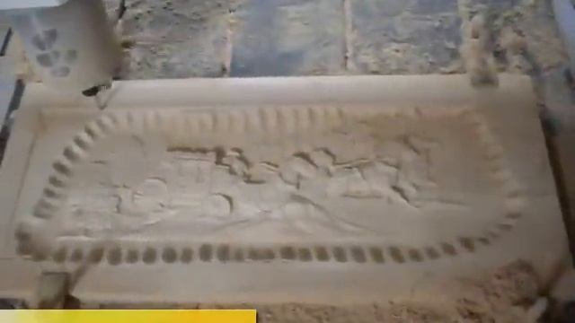 3D фрезерование дерева на фрезерном станке. смотреть онлайн