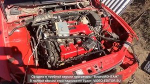 Opel Vectra B установка мотора 2.5 (Часть 6)