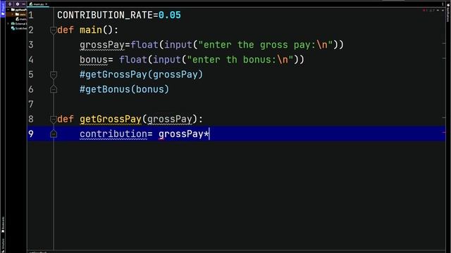 Python - Global Constants смотреть онлайн