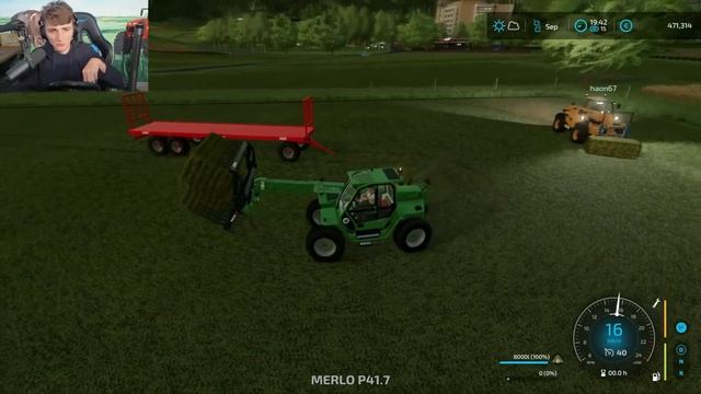 24 heures dans une Ferme aux 1000 vaches, voilà ce qu'il s'est passé | Farming Simulator 22 смотреть онлайн