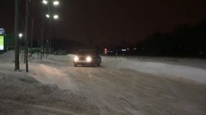 Свистят шины едет Жига дрифт на Ваз 2105