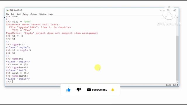 Tuples in Python | tuples in python in hindi | Creating tuple in Python | Types of tuples in Python