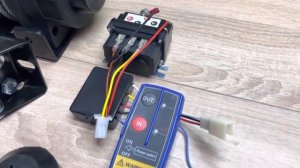 Лебедка для квадроцикла и снегохода 12V PRO&TOP 4500lbs/1814 кг (138/1)