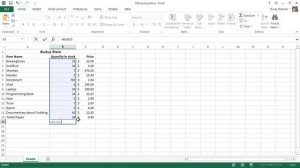 Microsoft Excel 2013 Tutorial - 17 - PEMDAS and Naming Ranges