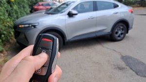 Haval F7x. Автозапуск с родного ключа на машинах 2023 года.