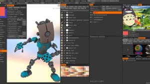 3DCoat (TIP №27) Цвет и палитра. Color and palette.