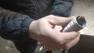 Выхлопная труба автономки 24мм Eberspacher витая 1 метр Украина