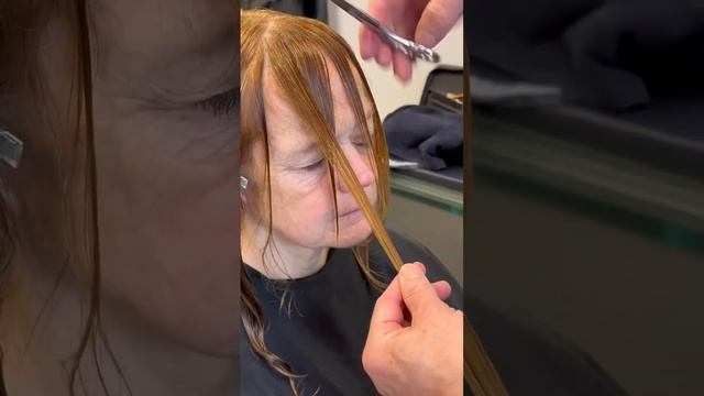 Tips for cutting curly fringe freehand #haireducator #curlyhair #shorts28 смотреть онлайн