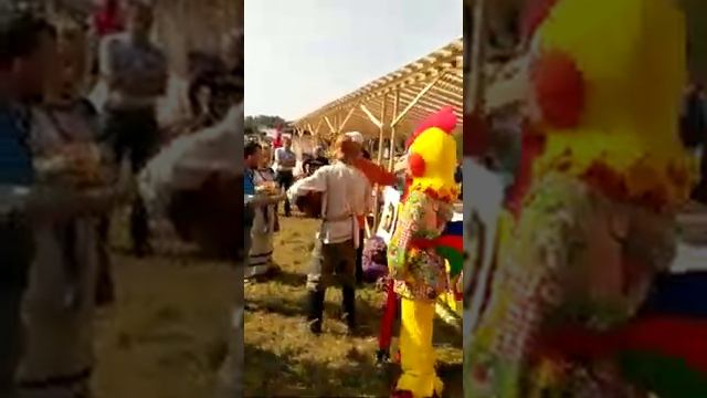 Участвуем в Ярмарке - День русской деревни. смотреть онлайн