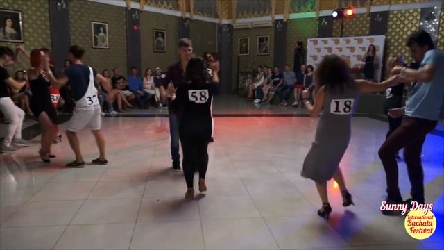 Sunny Days Bachata Festival 2017 Jack & Jill Advanced Semifinal Part 3 смотреть онлайн