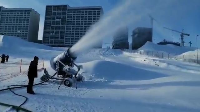 Ремонт и техобслуживание снеговой пушки - ГОРНАЯ ИНДУСТРИЯ смотреть онлайн