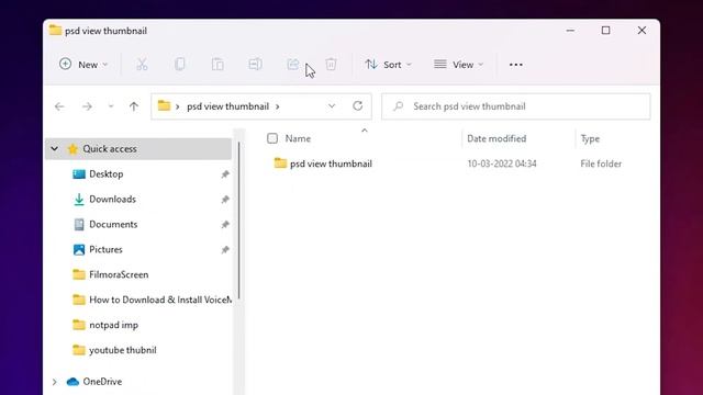 How to Show or View PSD Files as Thumbnails in Windows 11 Hindi | Psd Thumbnails को कैसे show करे ? смотреть онлайн