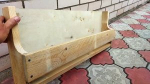 ПОЛКА ДЛЯ ОБУВИ из дерева своими руками