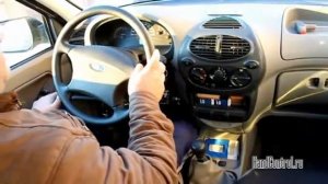 Вождение автомобиля LADA Калина с ручным управлением