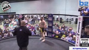 Hardrock MMA 103 Fight 1 Koree Stewart vs Bruiser Martin Heavyweight Ammy Knock Out KO