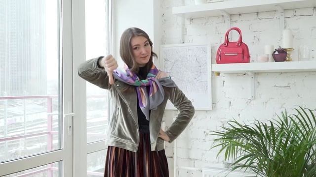 7 способов завязать платок II Westwing How To смотреть онлайн