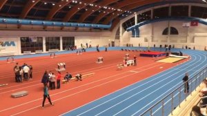 Легкая атлетика, спринт.  МСИ 2016 19 забег