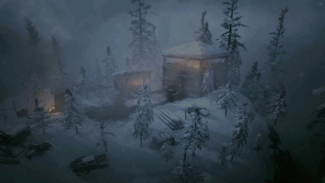 ASMR шум метели и звуки снежной бури в горной хижине для борьбы с бессонницей и стрессом