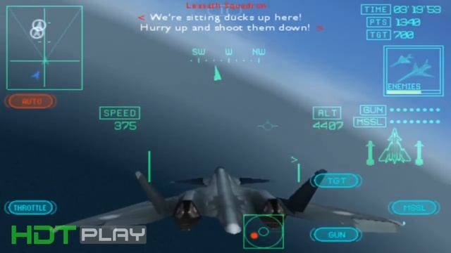 Ace Combat Xi Skies of Incursion - Gameplay HD - iPhone/iPad смотреть онлайн