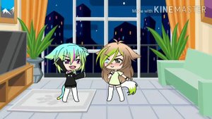 Клип на песню ,, Ты смотрела аниме"|| gacha life||