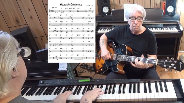 Melodie Au Crepuscule - Jazz guitar & piano cover ( Joseph Reinhartd ) смотреть онлайн