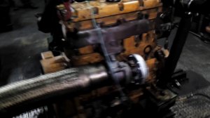 Запуск дизеля CATERPILLAR-PERKINS 1104 после капремонта