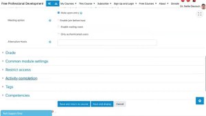 How to Add ZOOM on Moodle Edwiser Course Format