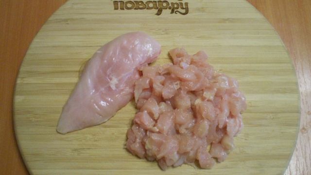 Котлеты из кусочков курицы