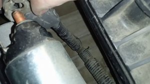 Снятие стартера Тойота авенсис 2 ,1zz